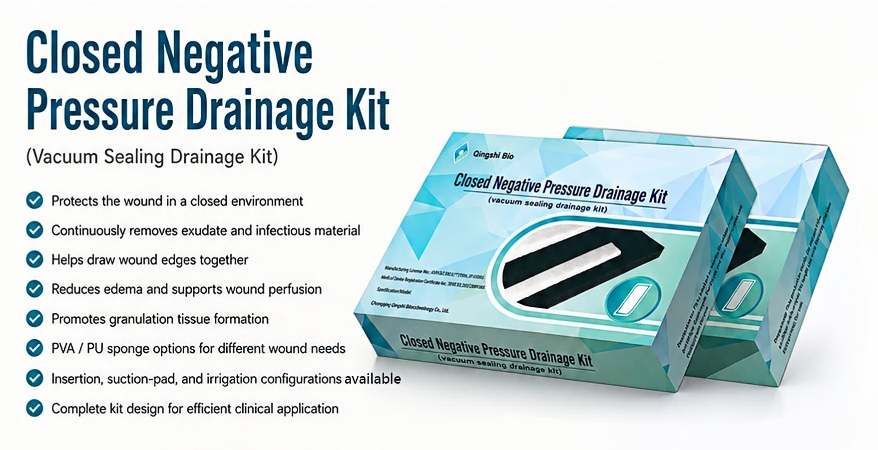 Closed Negative Pressure Drainage Kit