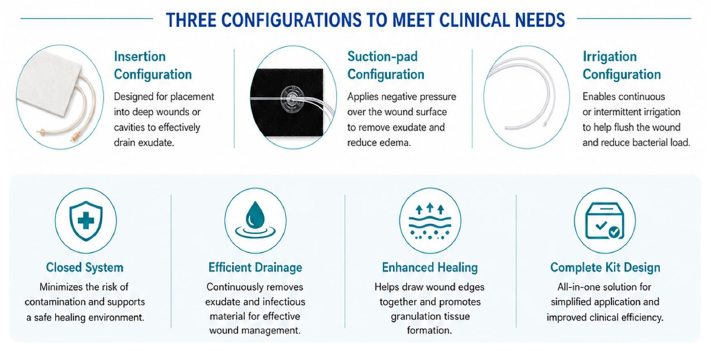 Three Configurations to Meet Clinical Needs